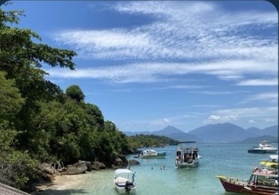 Ilha Comprida do Norte, em Paraty